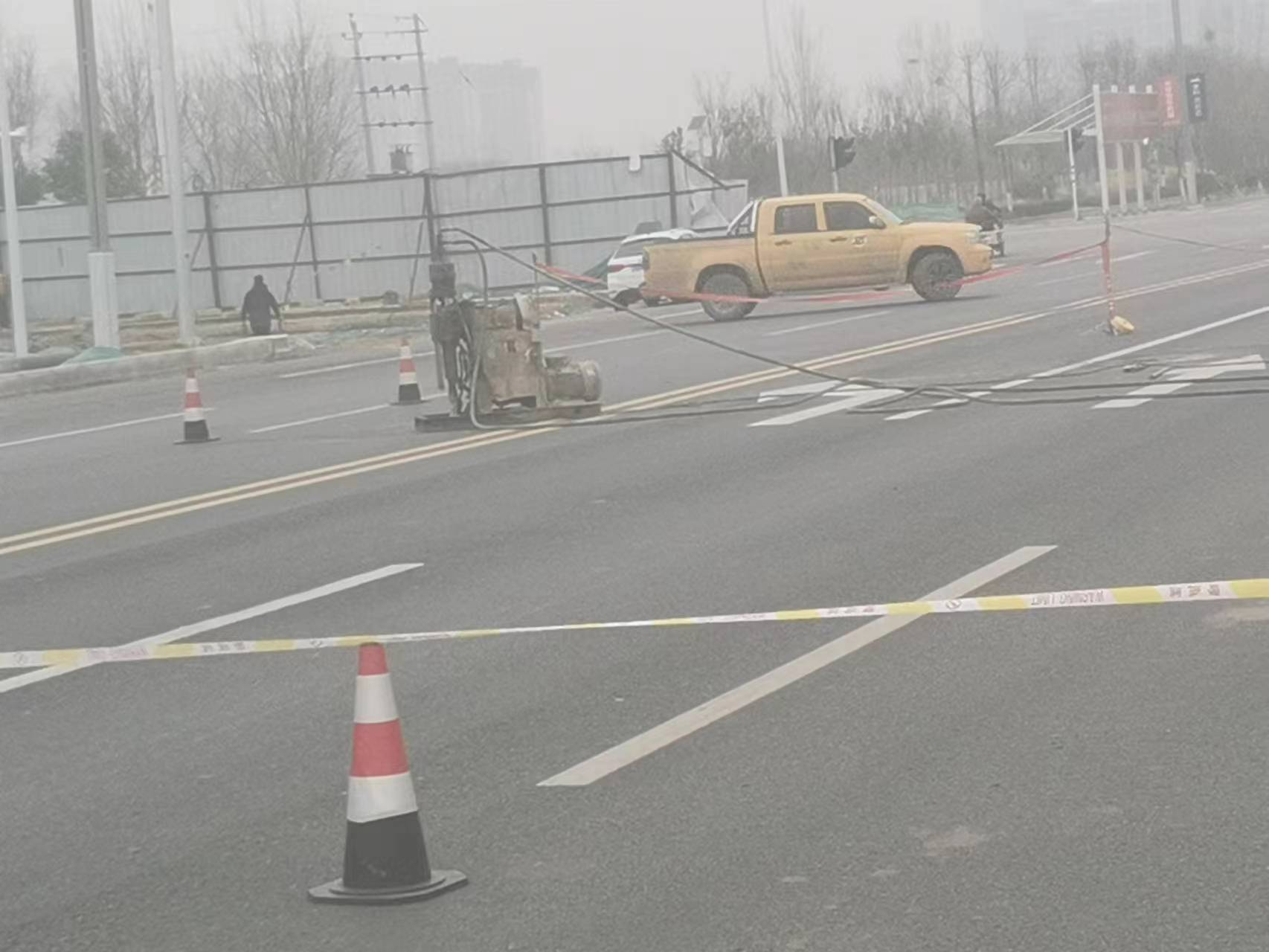 乌当公路路基沉陷注浆